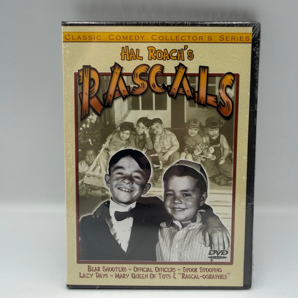 Hal Roach's Rascals DVD Classic Comedy Collector Series Our Gang 5 Episodes NEW
